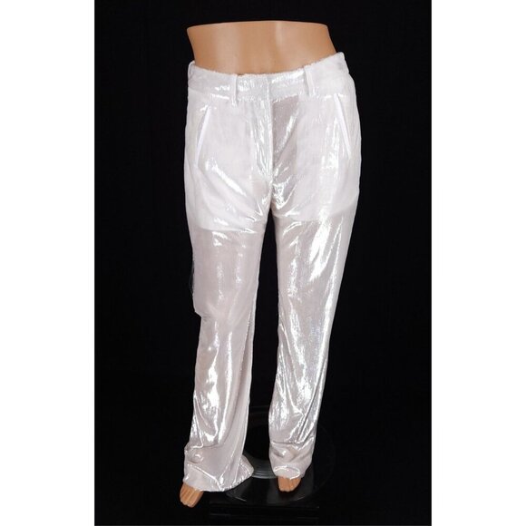 032c The Magic Pants Size 40 L Womens White Trousers $495 - Picture 2 of 16
